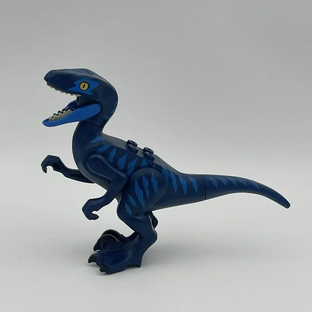 LEGO Blue Raptor Dinosaur Minifigure Jurassic World 70826 & 70835  Velociraptor